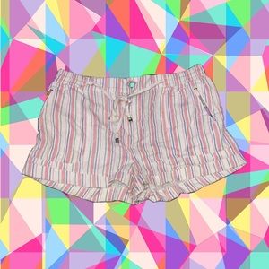 Pink White and Blue Shorts